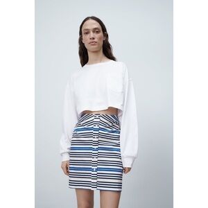 NWT Zara‎ Combination Cut Out Dress Size Medium